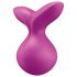 Satisfyer Viva la Vulva 3 - vibrator clitoridian reîncărcabil, rezistent la apă (violet)