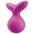 Satisfyer Viva la Vulva 3 - vibrator clitoridian reîncărcabil, rezistent la apă (violet)