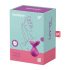 Satisfyer Viva la Vulva 3 - vibrator clitoridian cu acumulator, rezistent la apă (viola) 