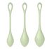 Satisfyer Yoni Power 2 - set bile vaginale - verde (3 piese) 