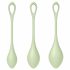 Satisfyer Yoni Power 2 - set bile vaginale - verde (3 piese) 