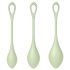 Satisfyer Yoni Power 2 - set bile vaginale - verde (3 piese) 