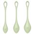 Satisfyer Yoni Power 2 - set bile vaginale - verde (3 piese) 