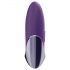 Plăcere Purpurie Satisfyer - vibrator clitoridian cu acumulator (mov)