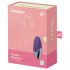 Plăcere Purpurie Satisfyer - vibrator clitoridian cu acumulator (mov)