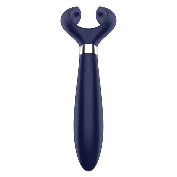 Satisfyer Endless Fun - vibrator de cuplu cu baterie, rezistent la apă (albastru) 