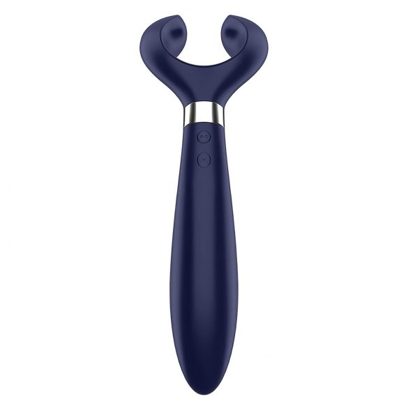 Satisfyer Endless Fun - vibrator de cuplu reîncărcabil, rezistent la apă (albastru)