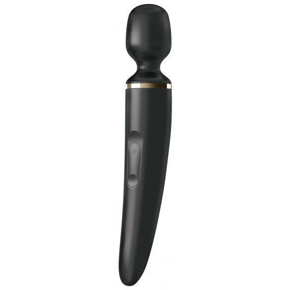 Satisfyer Wand-er Woman - vibrator masaj rezistent la apă (negru) 