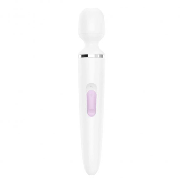 Satisfyer Wand-er Woman - vibrator masaj rezistent la apă (alb) 