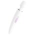 Satisfyer Wand-er Woman - vibrator de masaj impermeabil (alb)