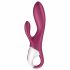 Satisfyer Heated Affair - vibrator pentru clitoris cu încălzire (roșu) 