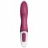 Satisfyer Heated Affair - vibrator pentru clitoris cu încălzire (roșu) 