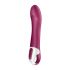 Satisfyer Big Heat - vibrator pentru punctul G cu încălzire și acumulator (roșu) 