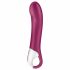 Satisfyer Big Heat - vibrator pentru punctul G cu încălzire și acumulator (roșu) 