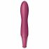 Satisfyer Big Heat - vibrator pentru punctul G cu încălzire și acumulator (roșu) 