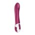 Satisfyer Big Heat - vibrator pentru punctul G cu încălzire și acumulator (roșu) 