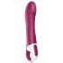 Satisfyer Big Heat - vibrator pentru punctul G cu încălzire și acumulator (roșu) 