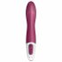 Satisfyer Big Heat - vibrator pentru punctul G cu încălzire și acumulator (roșu) 