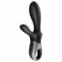 Satisfyer Heat Climax+ - vibrator anal inteligent cu încălzire (negru) 