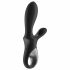 Satisfyer Heat Climax+ - vibrator anal inteligent cu încălzire (negru) 