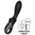 Satisfyer Heat Climax - vibrator anal inteligent cu încălzire (negru)