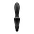 Satisfyer Heat Climax - vibrator anal inteligent cu încălzire (negru) 