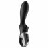 Satisfyer Heat Climax - vibrator anal inteligent cu încălzire (negru) 