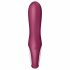 Satisfyer Hot Bunny - vibrator inteligent pentru clitoris cu încălzire (roșu) 