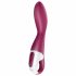 Satisfyer Heated Thrill - vibrator inteligent încălzitor (roșu) 