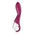 Satisfyer Heated Thrill - vibrator inteligent încălzitor (roșu) 