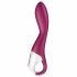 Satisfyer Heated Thrill - vibrator inteligent încălzitor (roșu) 