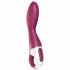 Satisfyer Heated Thrill - vibrator inteligent încălzitor (roșu) 