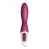 Satisfyer Heated Thrill - vibrator inteligent încălzitor (roșu) 