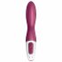 Satisfyer Heated Thrill - vibrator inteligent încălzitor (roșu) 