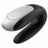 Satisfyer Double Fun - vibrator de cuplu impermeabil, inteligent, cu radio (negru) 