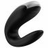 Satisfyer Double Fun - vibrator de cuplu impermeabil, inteligent, cu radio (negru) 