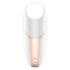 Satisfyer Love Triangle - Stimulator clitoridian cu unde de aer inteligent (alb) 