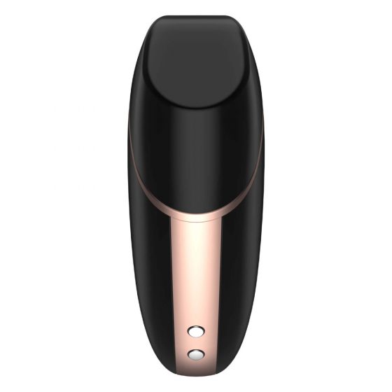 Satisfyer Love Triangle - stimulator inteligent de clitoris cu undă de aer (negru)