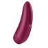 Satisfyer Curvy 1+ - stimulator clitoridian cu aer (roșu) 