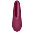 Satisfyer Curvy 1+ - stimulator clitoridian cu aer (roșu) 