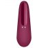 Satisfyer Curvy 1+ - stimulator clitoridian inteligent cu unde de presiune (roșu)