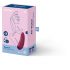 Satisfyer Curvy 1+ - stimulator clitoridian cu aer (roșu) 