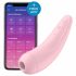 Satisfyer Curgy 2+ - vibrator pentru clitoris cu unde de aer inteligent (roz) 