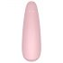 Satisfyer Curvy 2+ - vibrator inteligent cu stimulare clitorală prin unde de aer (roz)