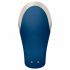 Satisfyer Double Love - vibrator pentru cupluri rezistent la apă, cu radio (albastru) 