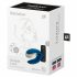 Satisfyer Double Love - vibrator pentru cupluri rezistent la apă, cu radio (albastru) 