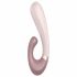 Satisfyer Heat Wave - vibrator inteligent cu încălzire (bej) 