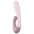 Satisfyer Heat Wave - vibrator inteligent cu încălzire și braț (bej)