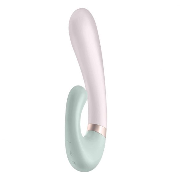 Satisfyer Heat Wave - vibrator inteligent cu încălzire (mentă) 