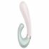 Satisfyer Heat Wave - vibrator inteligent cu încălzire (mentă) 